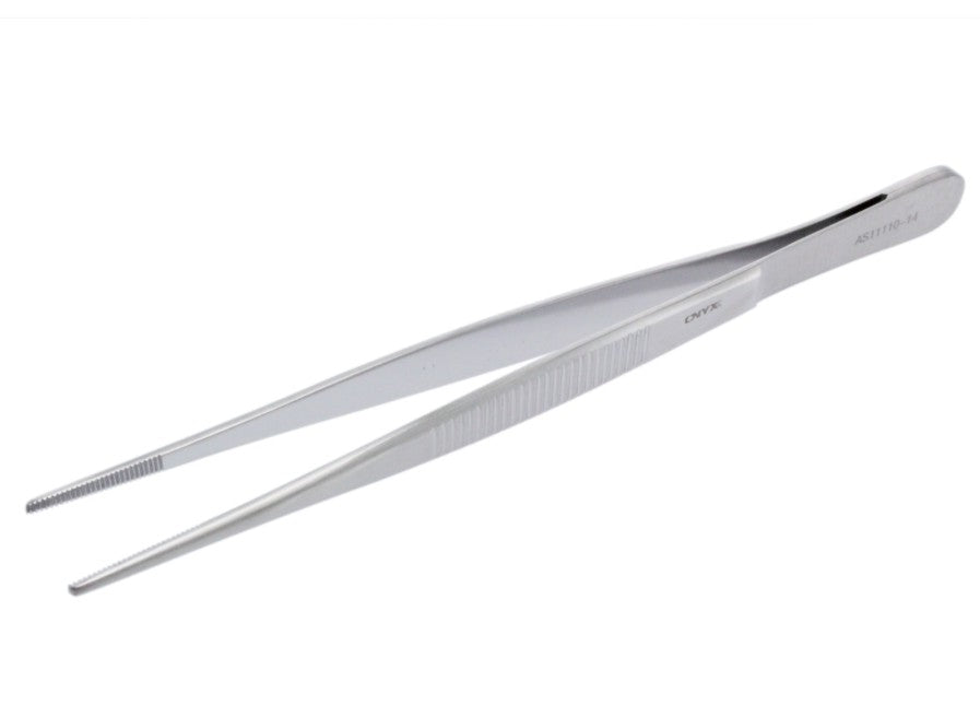 14.5cm Premium Serrated Straight Stainless Steel Dissecting forceps