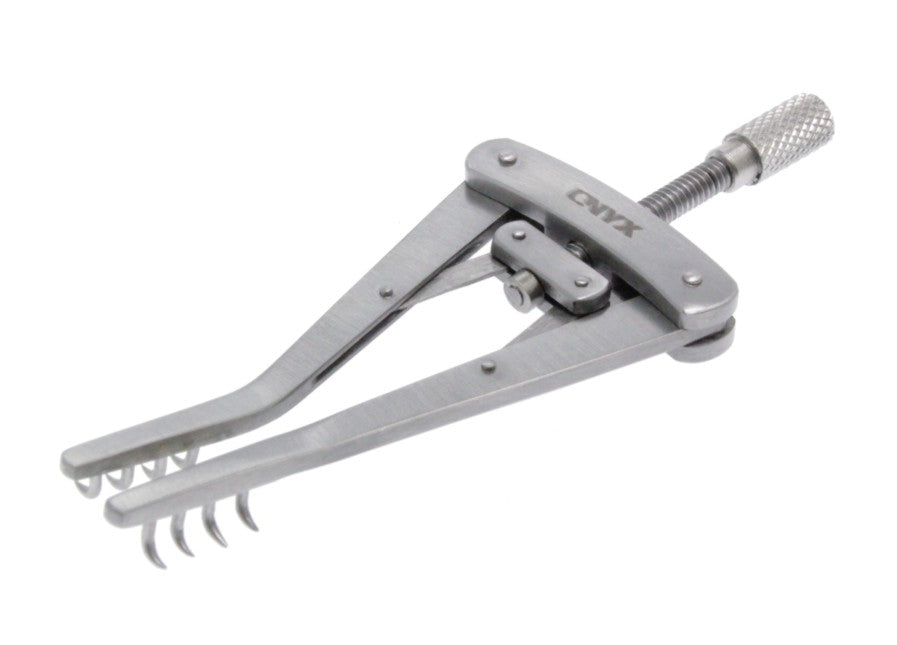 ALM self retracting 4 prong Stainless Steel Retractors - 7cm