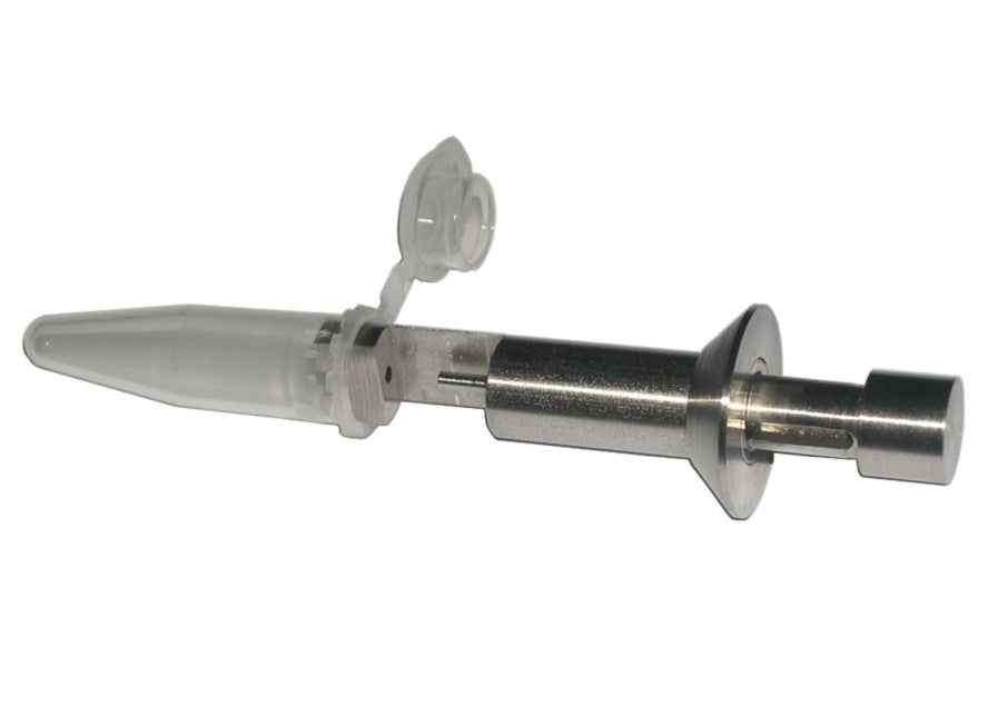 Stainless Steel DNA ear punch w/ 50 Eppendorf caps