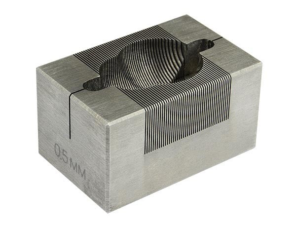 Onyx Stainless Steel Matrice 0.5mm Rat Brain Coronal 175-300gm