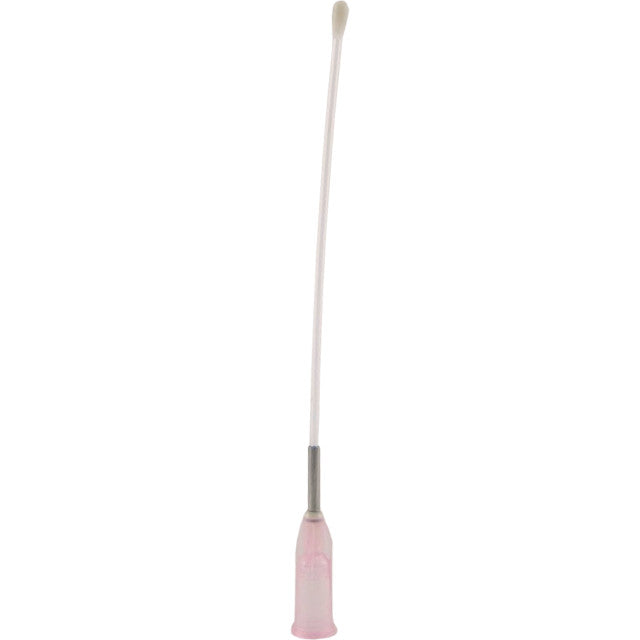 Flexible Teflon Gavaging needles w/ Bite protector - 18G-76mm - Box/100