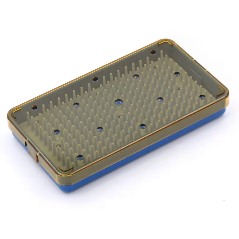 Onyx Plastic Instrument Sterilisation Tray, Autoclavable, Small - 160 X 90 X 22mm