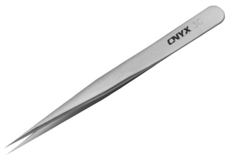 #3C Premium Straight Stainless Steel Tweezer - 11cm