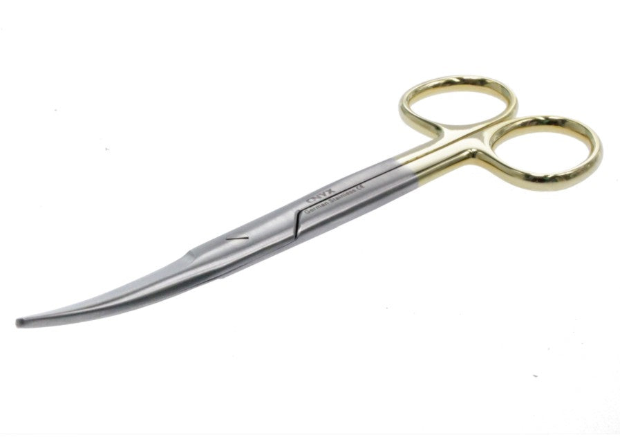 14.5cm Premium Blunt tip Curved Tungsten Mayo scissors