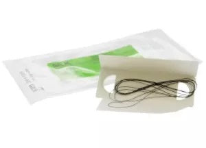 3-0 Silk Black Braided Non-absorbable Sutures - 18mm taper (Box/24)