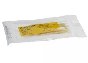 3-0 Catgut Chromic Absorbable Sutures  - 18mm taper (Box/12)