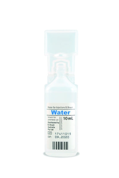 Sterile Water For Injection 10ml - 20/Box