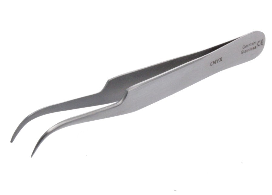 #7 Everyday Curved Stainless Steel Tweezer