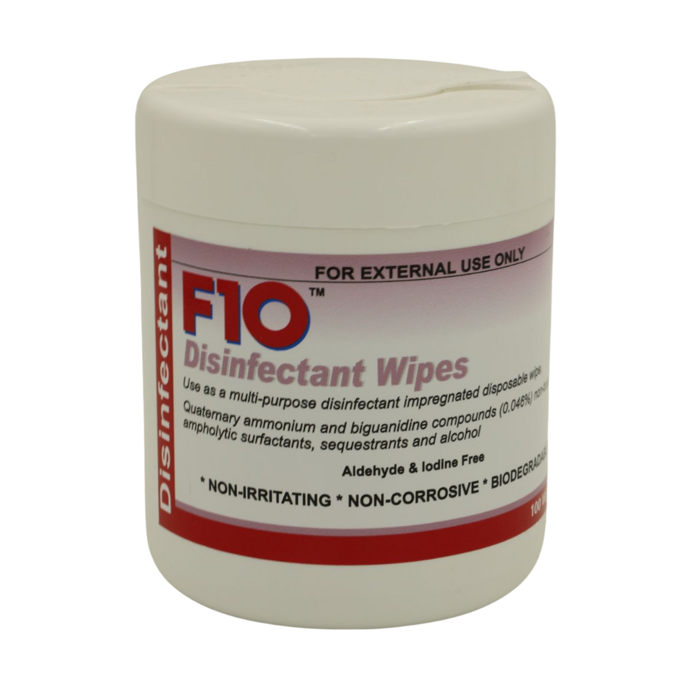 F10SC Veterinary Disinfectant Concentrate and Wipes