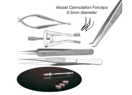 Vessel cannulation kit for Mice