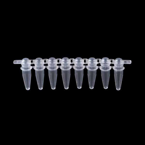 Combo - Clear Strip Tubes & Caps, Optically Clear - 8 Strip, 0.2ml