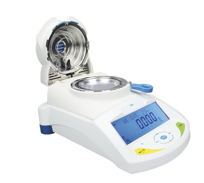 Able Moisture Analyser 160g Capacity, 0.001g/0.01% Readability, 100mm Pan