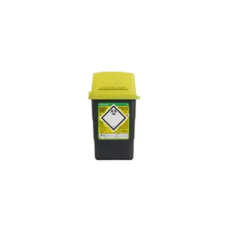 Sharps Container, Yellow Lid - 5 Sizes Available