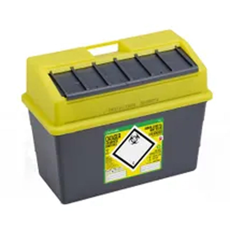 Sharps Container, Yellow Lid - 5 Sizes Available