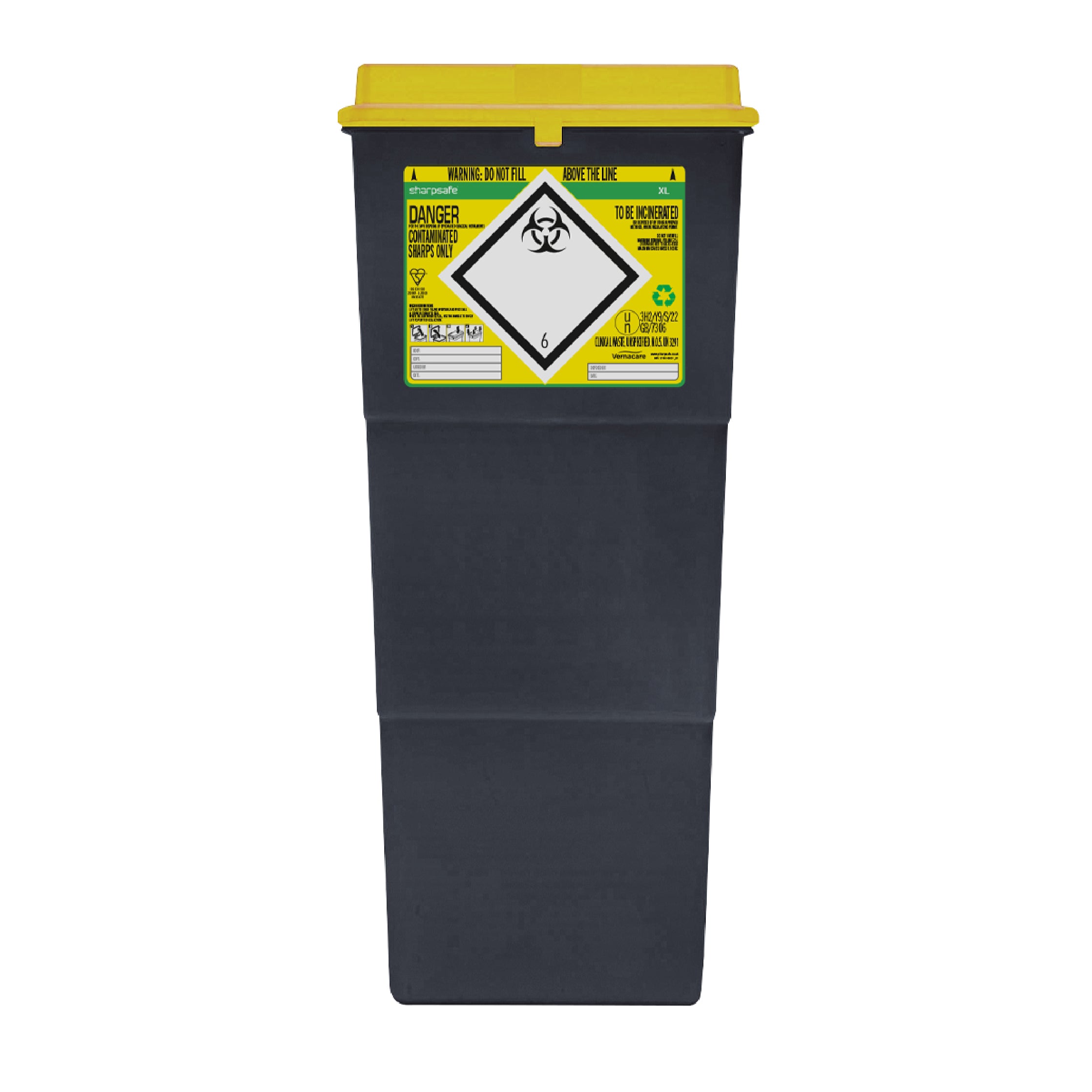 SharpSafe Sharps Container with Protective Access - 4 Sizes Available