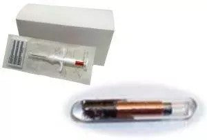 Pico ID ISO Transponder (7mmx1.25mm) Needle (1.6mm), Sterile, Individually Packed