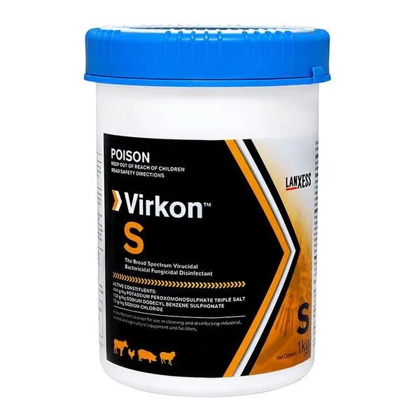 Virkon S Disinfectant  - 5 Versions Available
