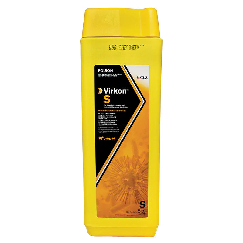 Virkon S Disinfectant  - 5 Versions Available