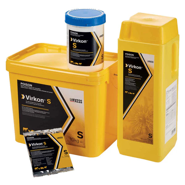 Virkon S Disinfectant  - 5 Versions Available